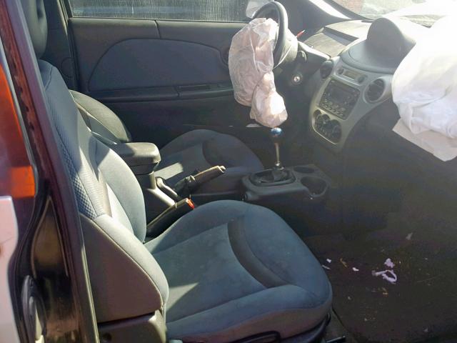 1G8AM12F94Z170742 - 2004 SATURN ION LEVEL SILVER photo 5