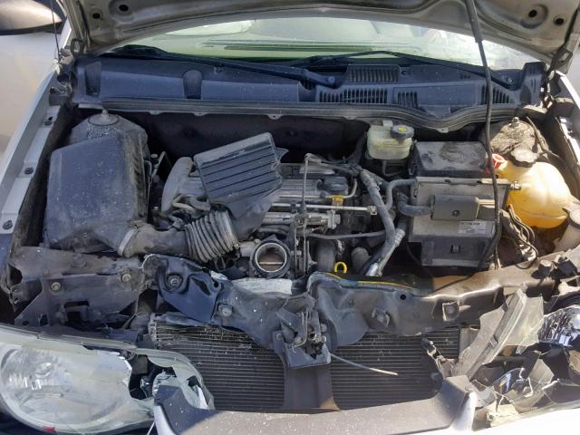 1G8AM12F94Z170742 - 2004 SATURN ION LEVEL SILVER photo 7