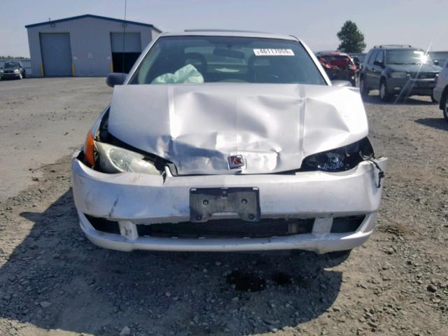 1G8AM12F94Z170742 - 2004 SATURN ION LEVEL SILVER photo 9