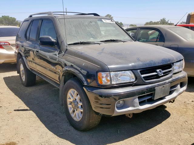 4S6CK58WX14407415 - 2001 HONDA PASSPORT E შავი ფოტო 1