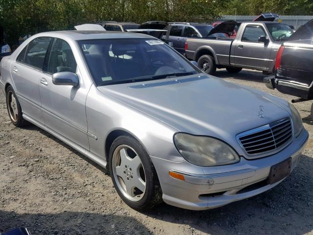 WDBNG70J02A300121 - 2002 MERCEDES-BENZ S 430 SILVER photo 1