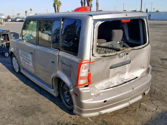 JTLKT324754009882 - 2005 TOYOTA SCION XB 灰色 照片 3