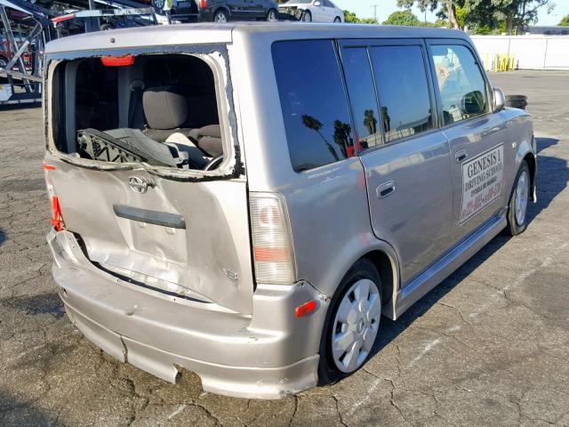 JTLKT324754009882 - 2005 TOYOTA SCION XB 灰色 照片 4
