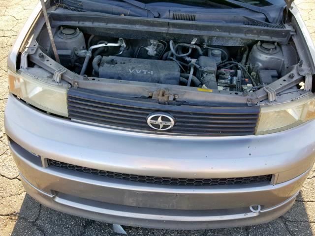 JTLKT324754009882 - 2005 TOYOTA SCION XB 灰色 照片 7