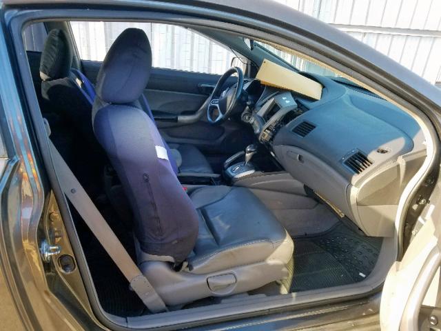 2HGFG1B92AH504474 - 2010 HONDA CIVIC EXL 黑色 照片 5