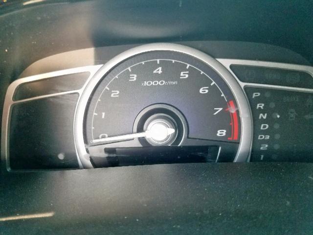 2HGFG1B92AH504474 - 2010 HONDA CIVIC EXL 黑色 照片 8