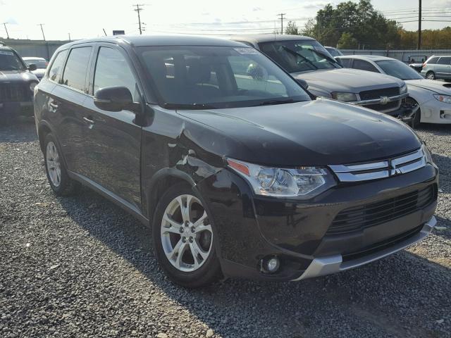 JA4AZ3A34FZ005544 - 2015 MITSUBISHI OUTLANDER BLACK photo 1