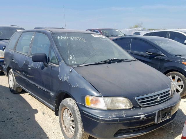 JHMRA3840WC007355 - 1998 HONDA ODYSSEY LX BLUE photo 1