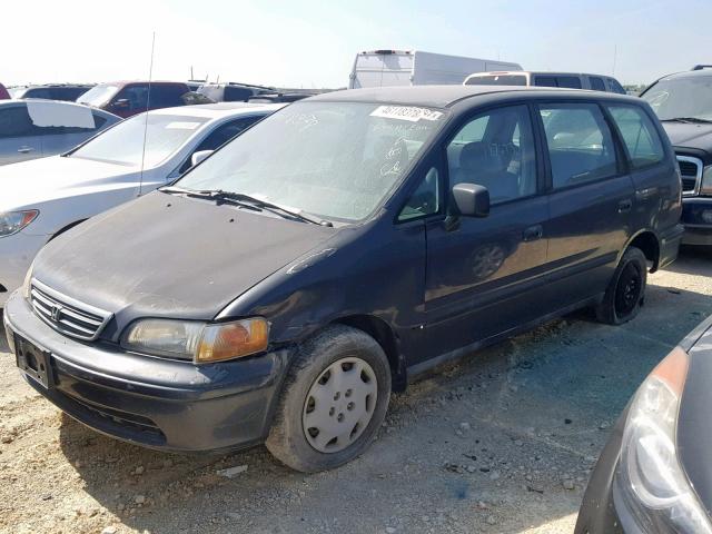 JHMRA3840WC007355 - 1998 HONDA ODYSSEY LX BLUE photo 2