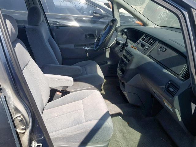 JHMRA3840WC007355 - 1998 HONDA ODYSSEY LX BLUE photo 5