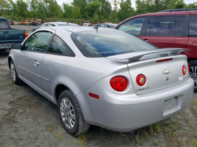 1G1AD1F55A7220396 - 2010 CHEVROLET COBALT 1LT SILVER photo 3