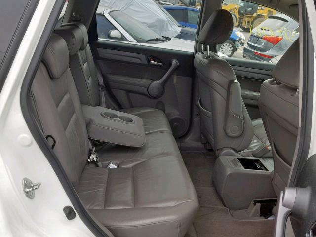 JHLRE38748C034290 - 2008 HONDA CR-V EXL WHITE photo 6