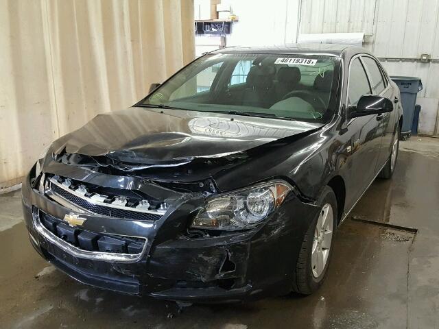 1G1ZF57568F282165 - 2008 CHEVROLET MALIBU HYB 黑色 照片 2