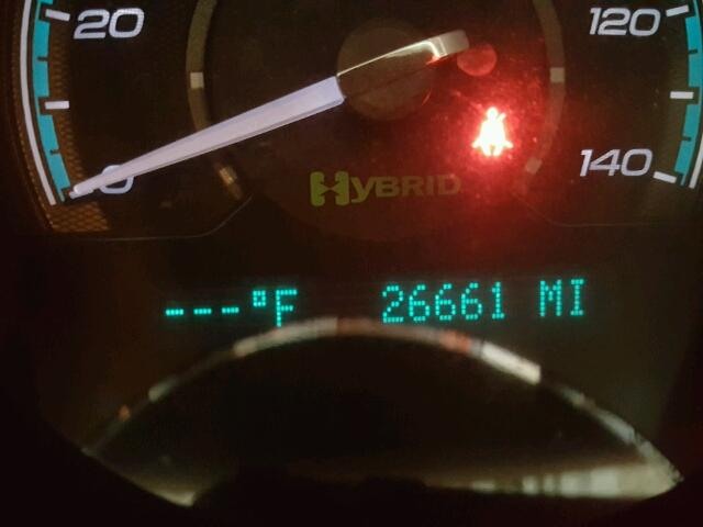 1G1ZF57568F282165 - 2008 CHEVROLET MALIBU HYB 黑色 照片 8