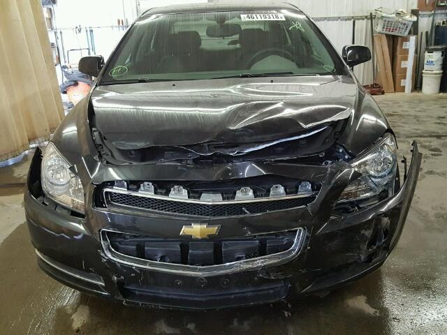 1G1ZF57568F282165 - 2008 CHEVROLET MALIBU HYB BLACK photo 9