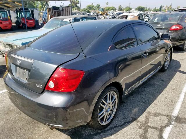 JTKDE167470147499 - 2007 TOYOTA SCION TC ნაცრისფერი ფოტო 4