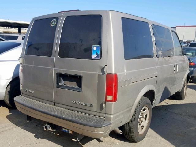 1GNDM19XX5B124016 - 2005 CHEVROLET ASTRO TAN photo 4