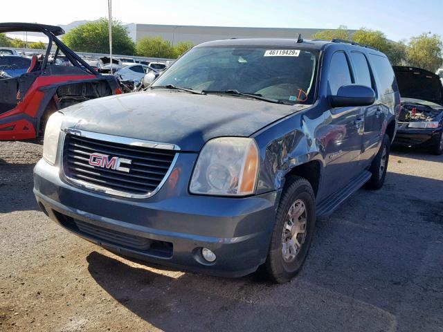 1GKFC16058J238032 - 2008 GMC YUKON XL C TEAL photo 2