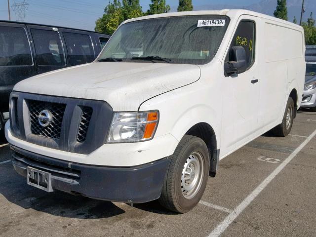 1N6BF0KL3FN809001 - 2015 NISSAN NV 1500 WHITE photo 2