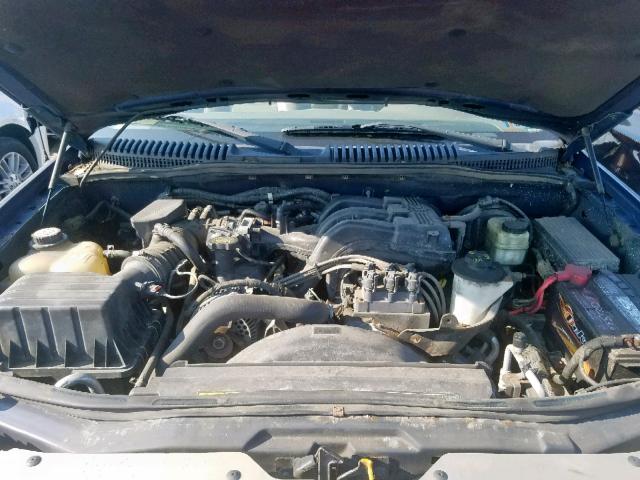 1FMZU74E75UA15200 - 2005 FORD EXPLORER E BLUE photo 7