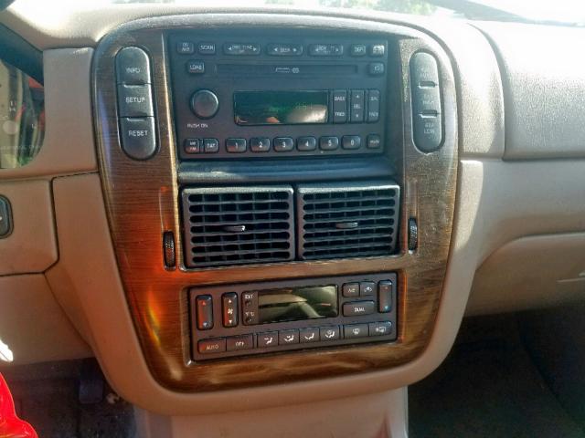 1FMZU74E75UA15200 - 2005 FORD EXPLORER E BLUE photo 9