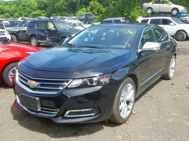 2G1105S35K9123142 - 2019 CHEVROLET IMPALA PRE შავი ფოტო 2