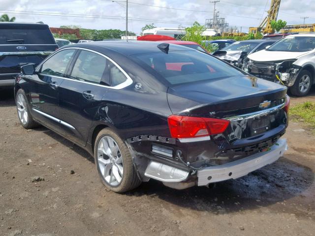 2G1105S35K9123142 - 2019 CHEVROLET IMPALA PRE შავი ფოტო 3