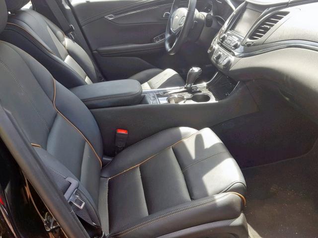 2G1105S35K9123142 - 2019 CHEVROLET IMPALA PRE შავი ფოტო 5