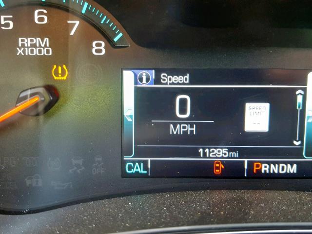 2G1105S35K9123142 - 2019 CHEVROLET IMPALA PRE შავი ფოტო 8