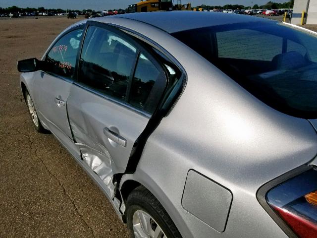 1N4AL2AP6AN424327 - 2010 NISSAN ALTIMA BAS SILVER photo 9