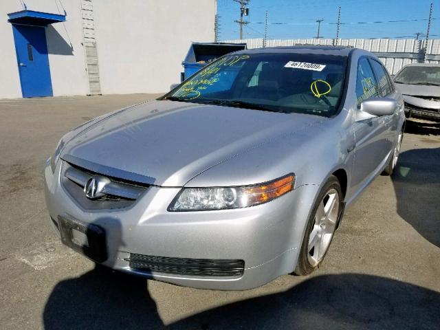 19UUA66206A017993 - 2006 ACURA 3.2TL SILVER photo 2