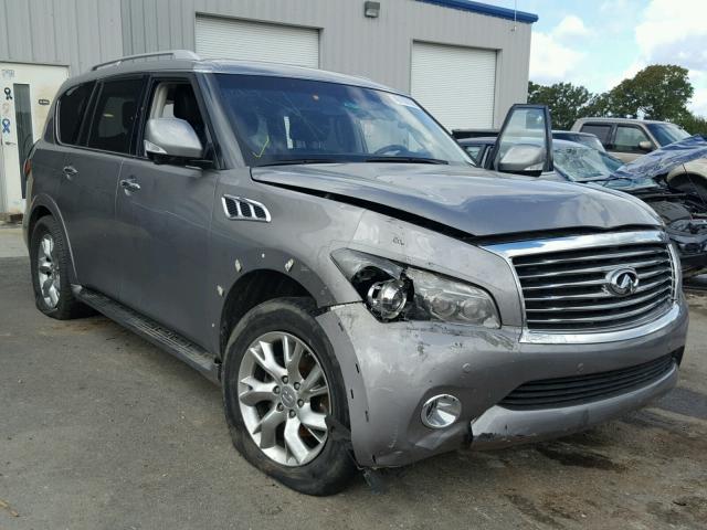 JN8AZ2ND8D9750088 - 2013 INFINITI QX56 GRAY photo 1