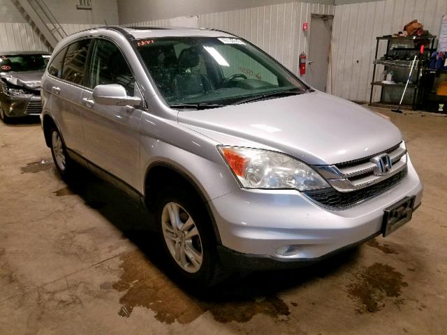 5J6RE3H77BL052734 - 2011 HONDA CR-V EXL SILVER photo 1