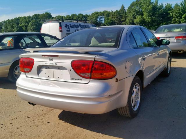 1G3NL52E13C255956 - 2003 OLDSMOBILE ALERO GL SILVER photo 4