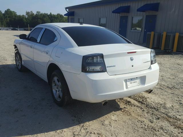 2B3CA3CV2AH305517 - 2010 DODGE CHARGER SX WHITE photo 3