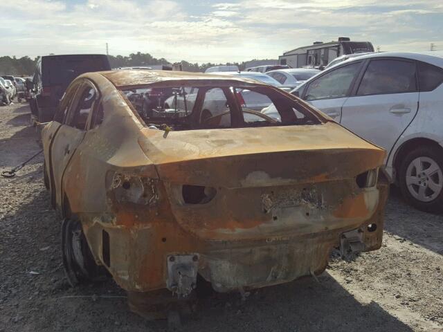 1G1ZB5ST8HF172039 - 2017 CHEVROLET MALIBU LS 烧焦的 照片 3