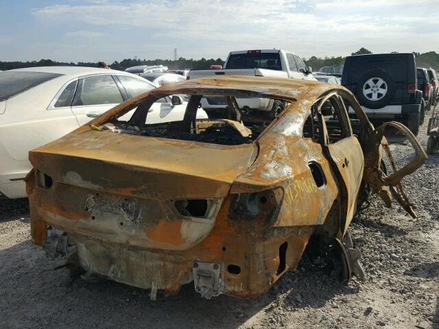 1G1ZB5ST8HF172039 - 2017 CHEVROLET MALIBU LS 烧焦的 照片 4