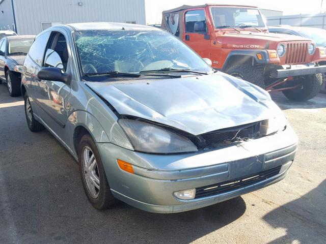 3FAFP31Z74R116974 - 2004 FORD FOCUS ZX3 GREEN photo 1