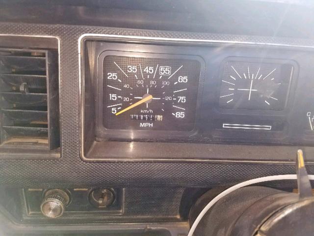 1FDNF70H9GVA14202 - 1986 FORD F700 WHITE photo 8