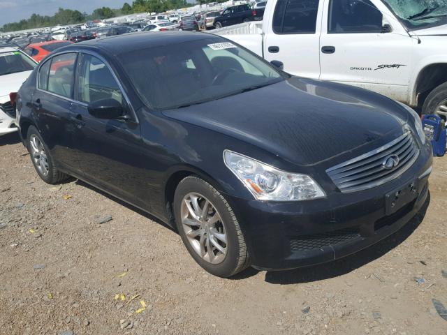 JNKCV61EX9M011068 - 2009 INFINITI G37 BASE BLACK photo 1