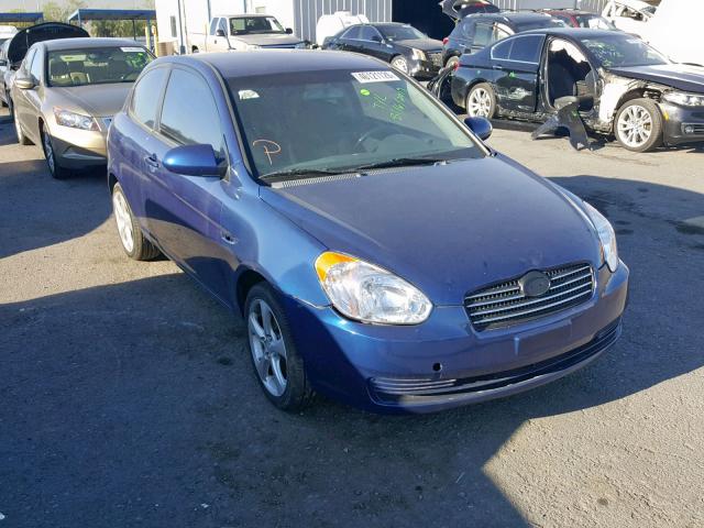 KMHCN36C08U076903 - 2008 HYUNDAI ACCENT SE BLUE photo 1