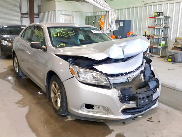 1G11B5SL6EF187812 - 2014 CHEVROLET MALIBU LS GRAY photo 1