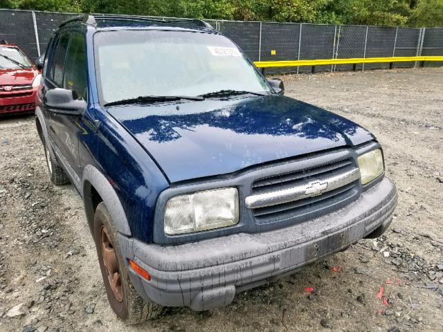 2CNBJ734736946052 - 2003 CHEVROLET TRACKER ZR BLUE photo 9