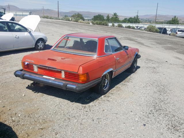 10704412040311 - 1977 MERCEDES-BENZ SL RED photo 4