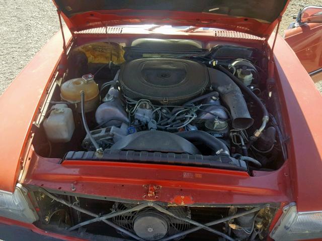 10704412040311 - 1977 MERCEDES-BENZ SL RED photo 7