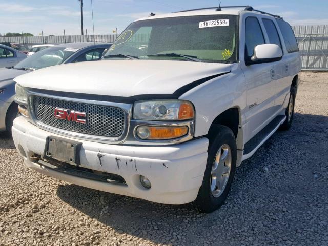 1GKFK66U73J175592 - 2003 GMC YUKON XL D WHITE photo 2