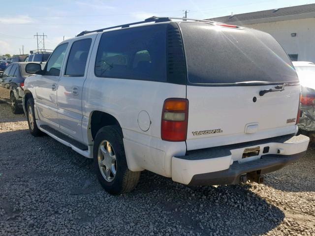 1GKFK66U73J175592 - 2003 GMC YUKON XL D WHITE photo 3