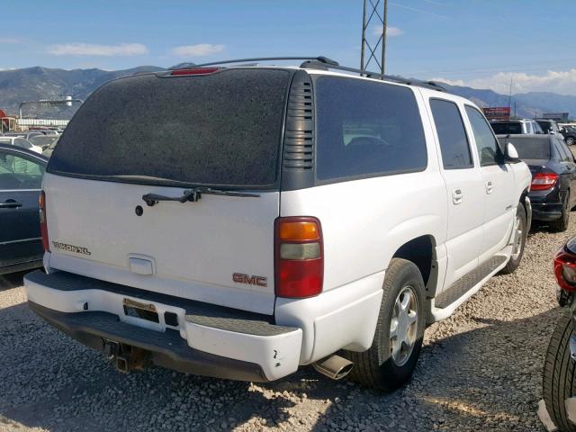 1GKFK66U73J175592 - 2003 GMC YUKON XL D WHITE photo 4