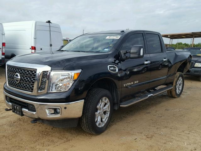 1N6AA1F29HN550888 - 2017 NISSAN TITAN XD S BLACK photo 2