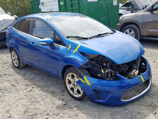 3FADP4CJ9BM112035 - 2011 FORD FIESTA SEL BLUE photo 1